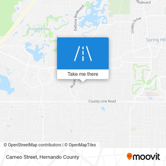 Cameo Street map