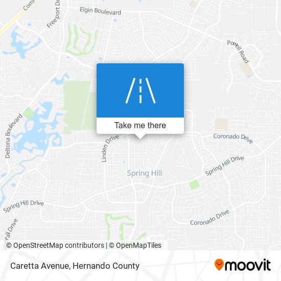 Caretta Avenue map