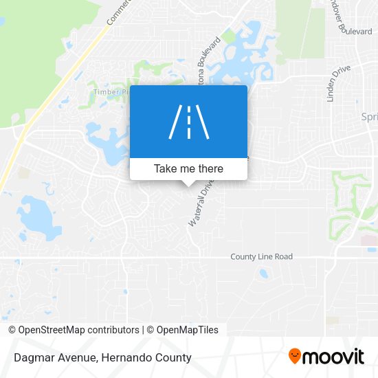 Mapa de Dagmar Avenue