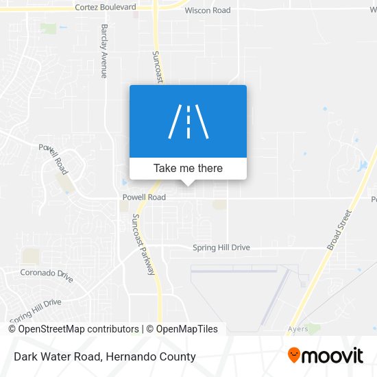 Dark Water Road map