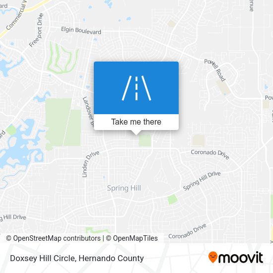 Doxsey Hill Circle map