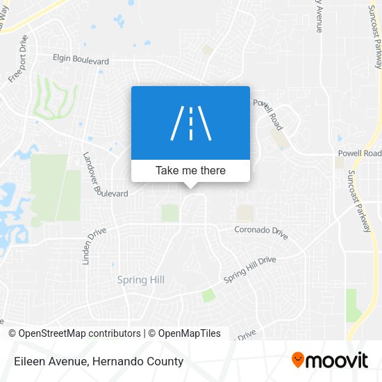 Eileen Avenue map