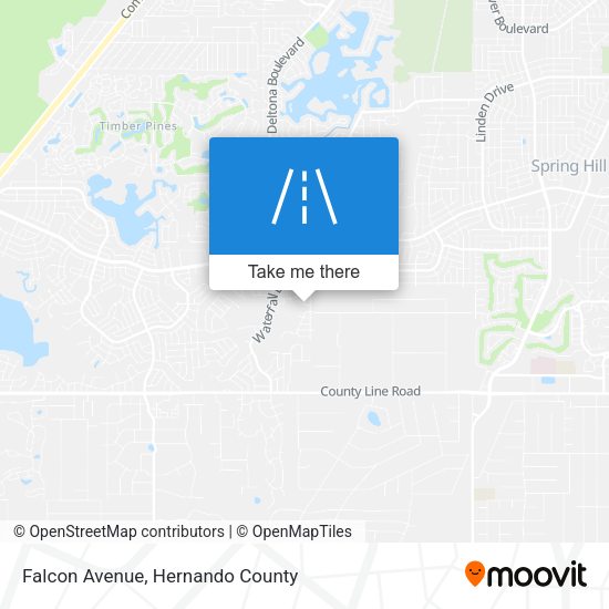 Mapa de Falcon Avenue