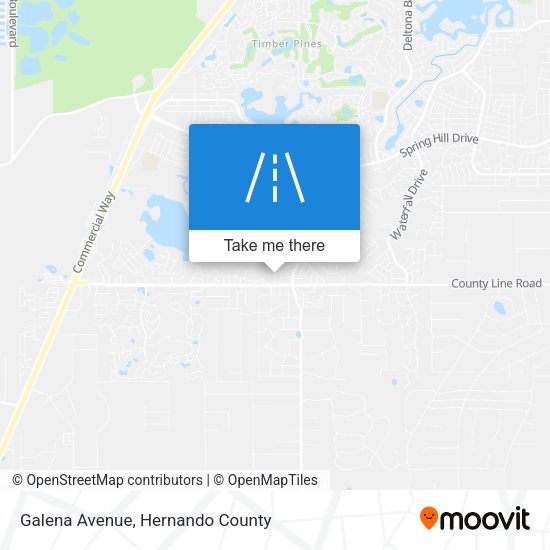 Galena Avenue map