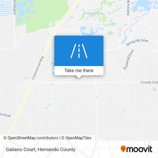 Galiano Court map