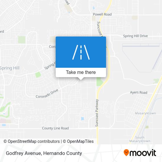 Godfrey Avenue map