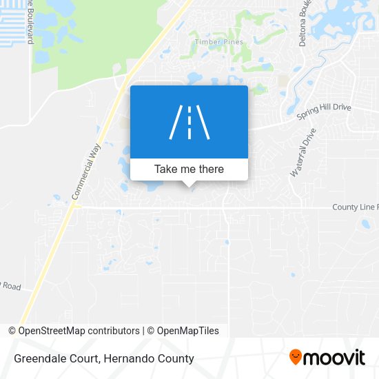 Mapa de Greendale Court
