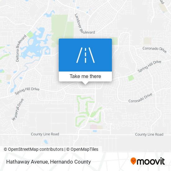 Hathaway Avenue map