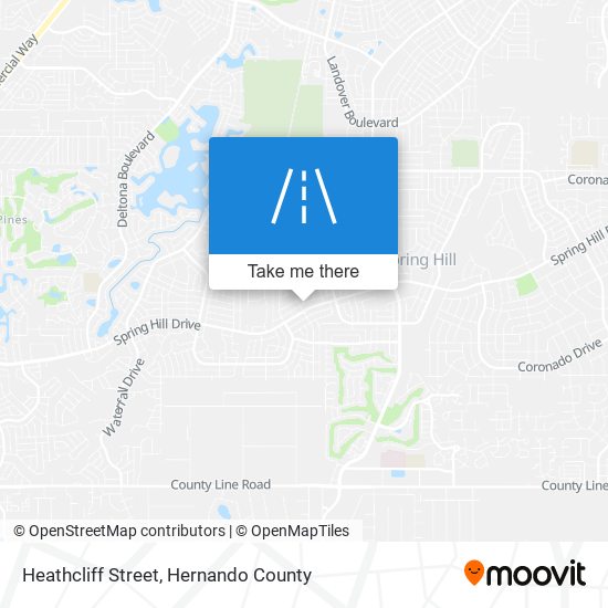 Heathcliff Street map