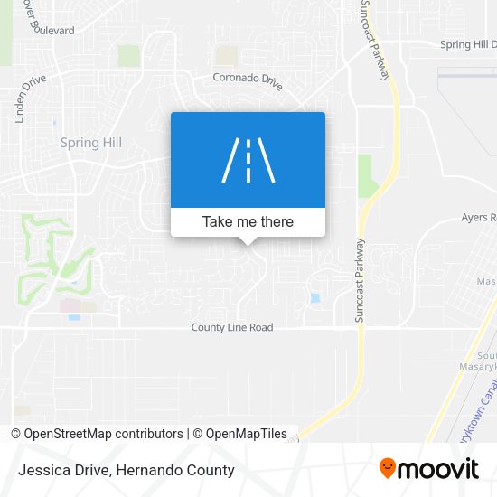 Jessica Drive map