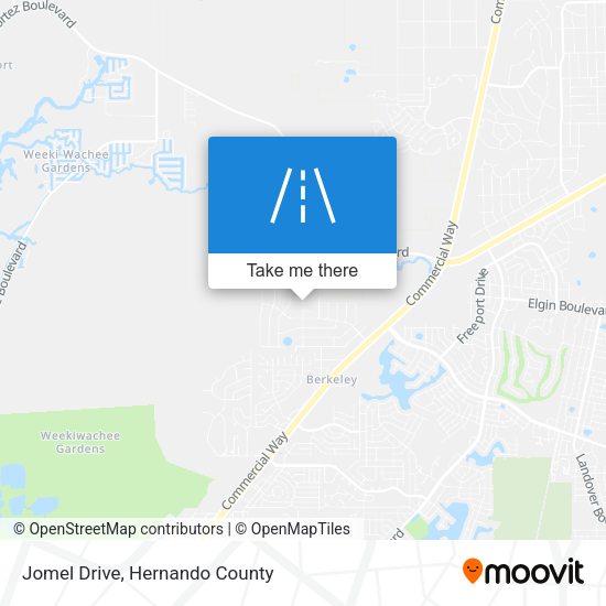 Mapa de Jomel Drive