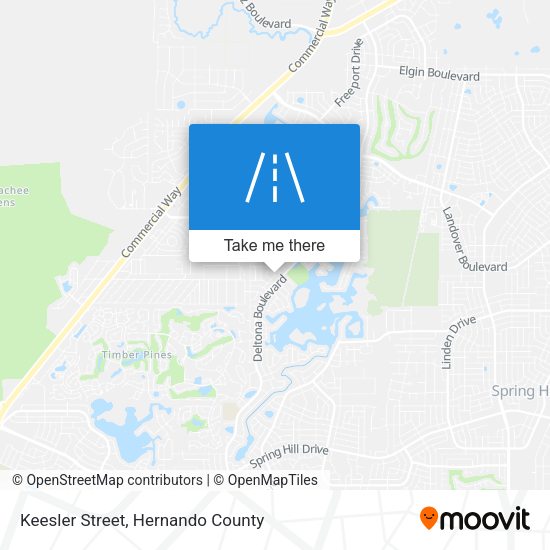 Keesler Street map