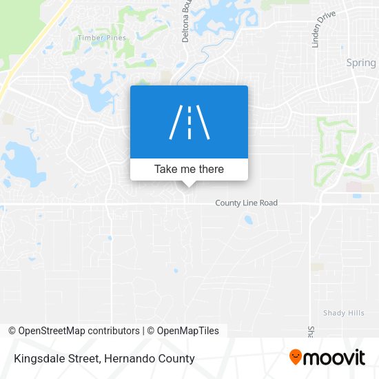 Mapa de Kingsdale Street