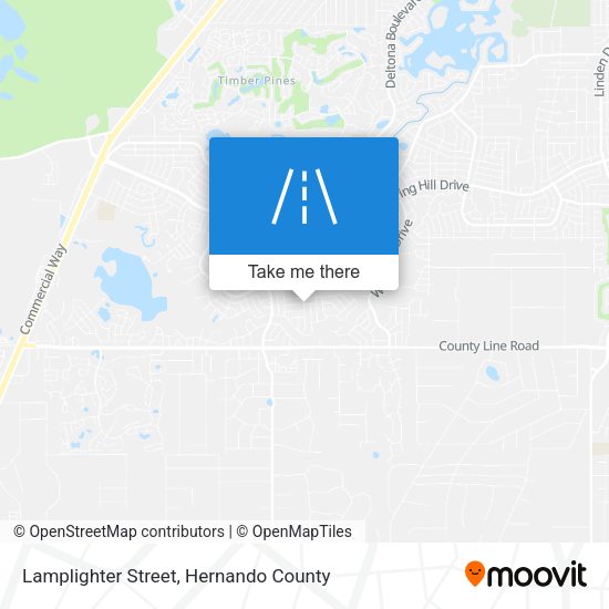 Mapa de Lamplighter Street