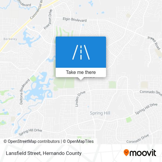 Lansfield Street map