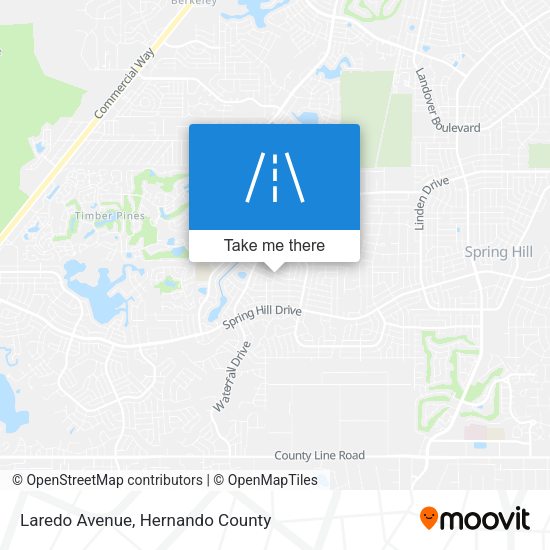 Laredo Avenue map