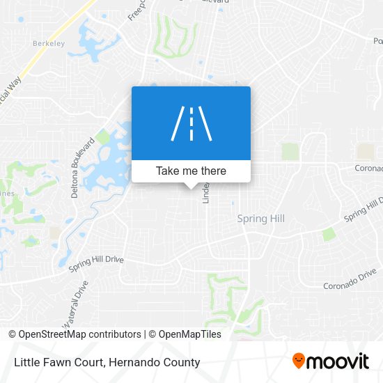 Little Fawn Court map