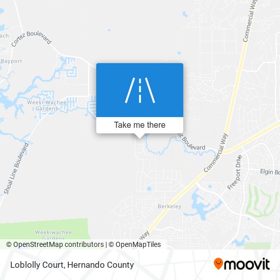 Loblolly Court map