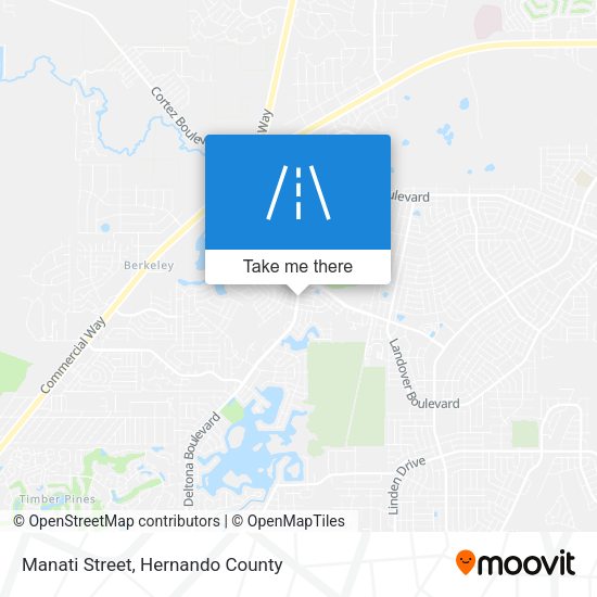Manati Street map