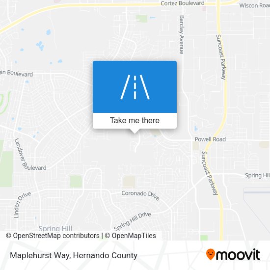 Maplehurst Way map