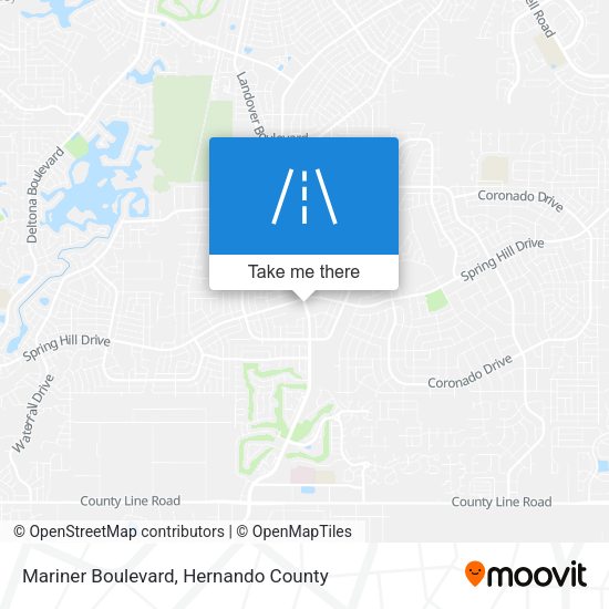 Mariner Boulevard map