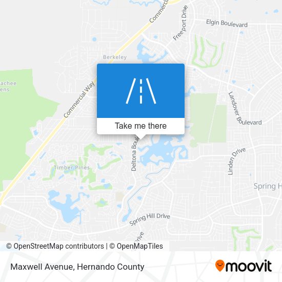 Mapa de Maxwell Avenue