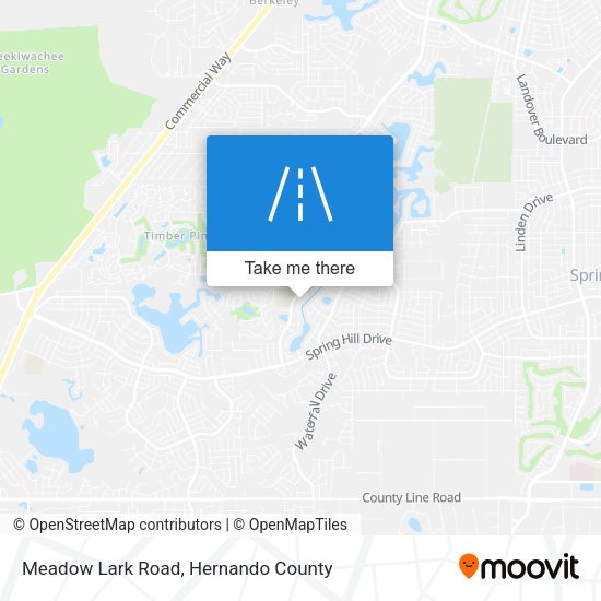 Mapa de Meadow Lark Road