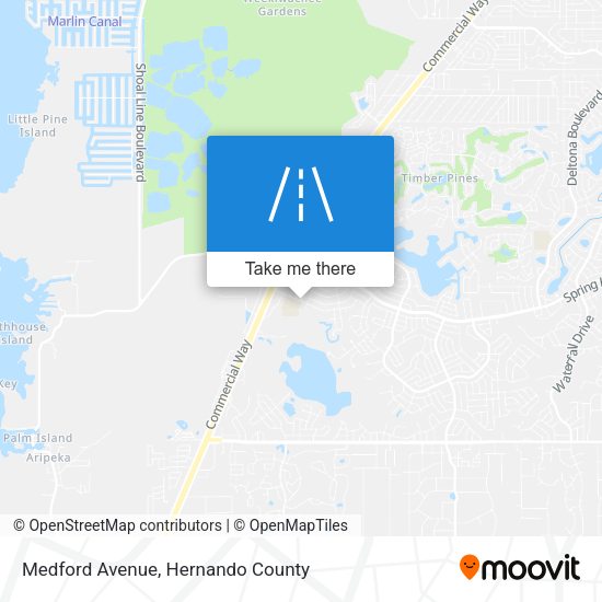 Mapa de Medford Avenue