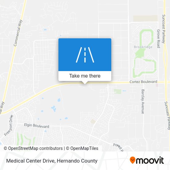 Medical Center Drive map