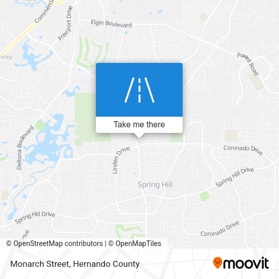 Mapa de Monarch Street