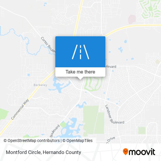 Mapa de Montford Circle