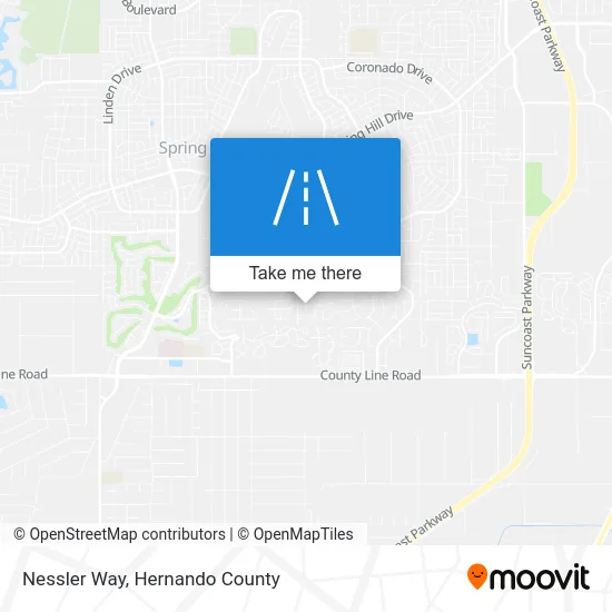 Nessler Way map
