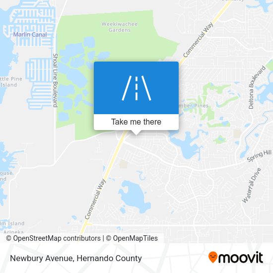 Newbury Avenue map