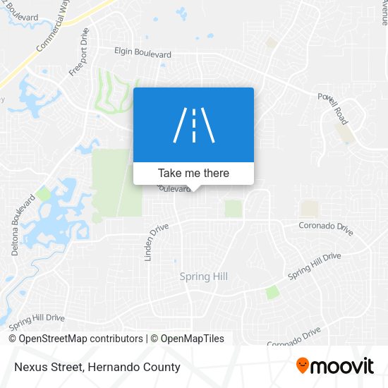 Nexus Street map