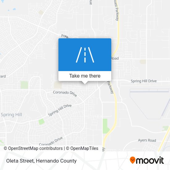 Oleta Street map