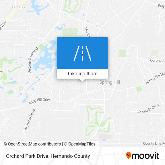 Orchard Park Drive map