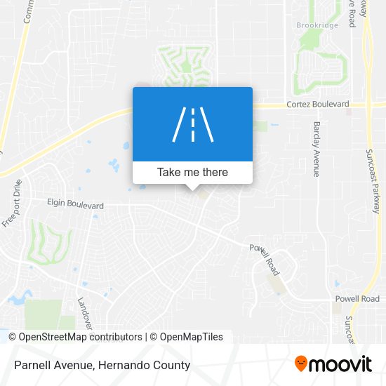 Parnell Avenue map