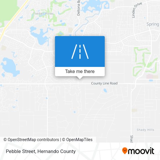 Pebble Street map