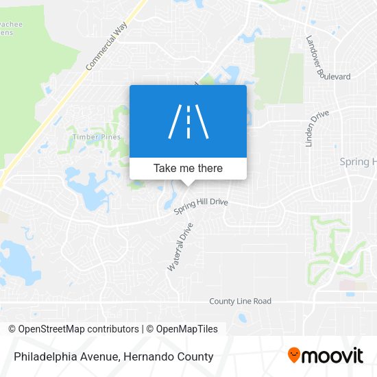 Philadelphia Avenue map