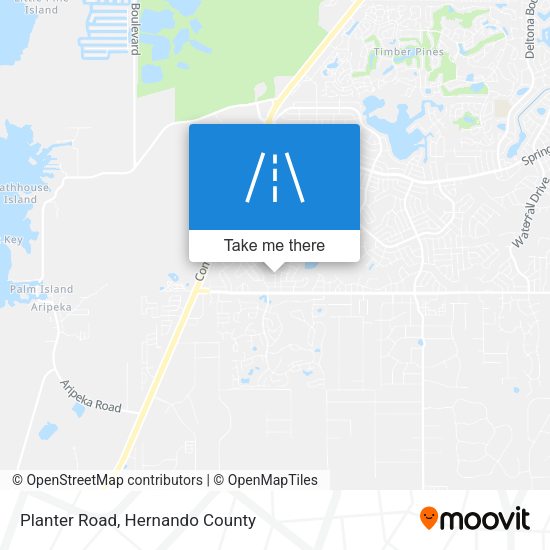 Planter Road map