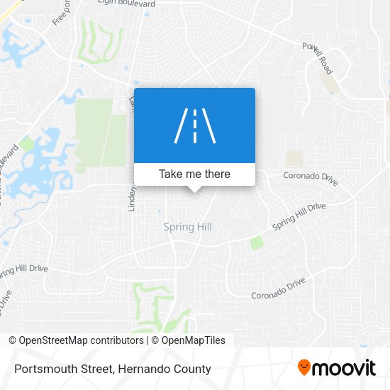 Portsmouth Street map