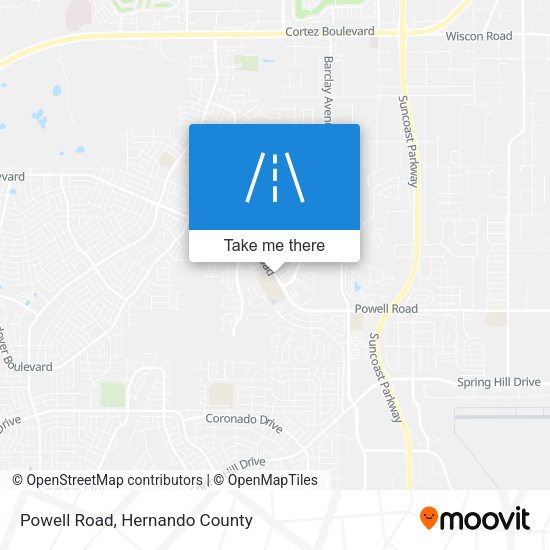 Powell Road map