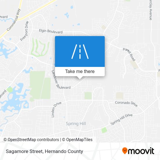 Sagamore Street map
