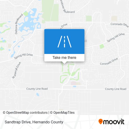 Sandtrap Drive map