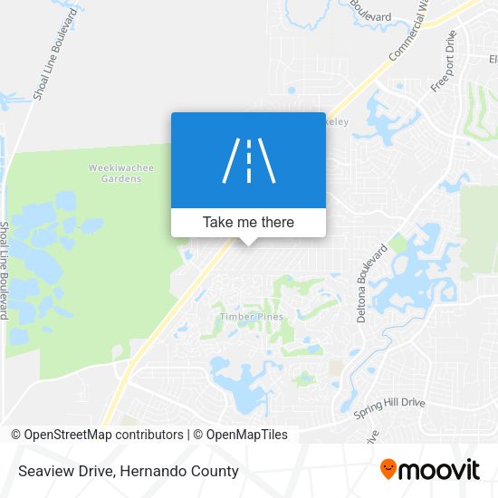 Seaview Drive map