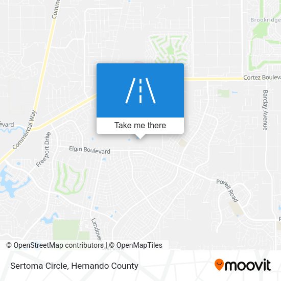 Sertoma Circle map
