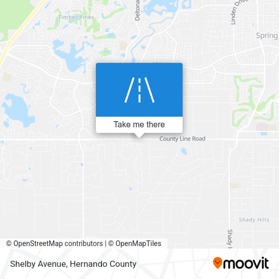 Mapa de Shelby Avenue