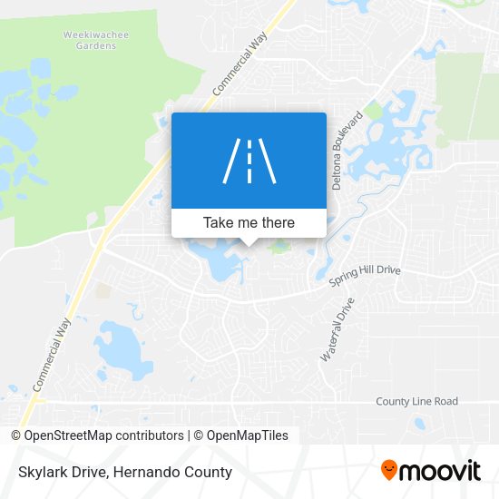 Skylark Drive map