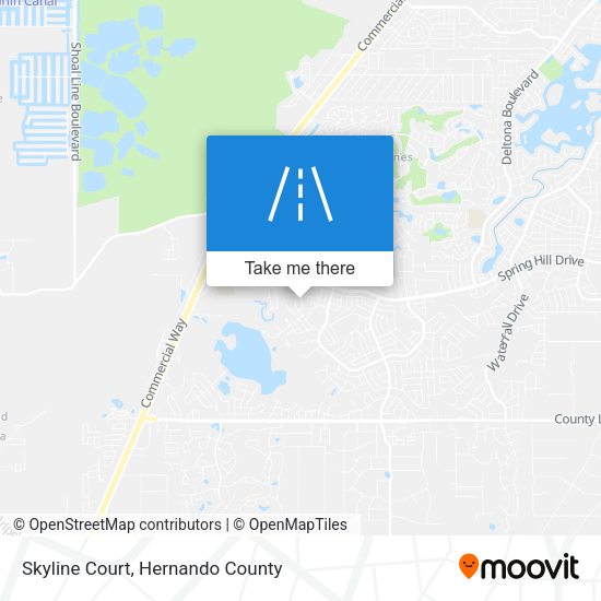Skyline Court map