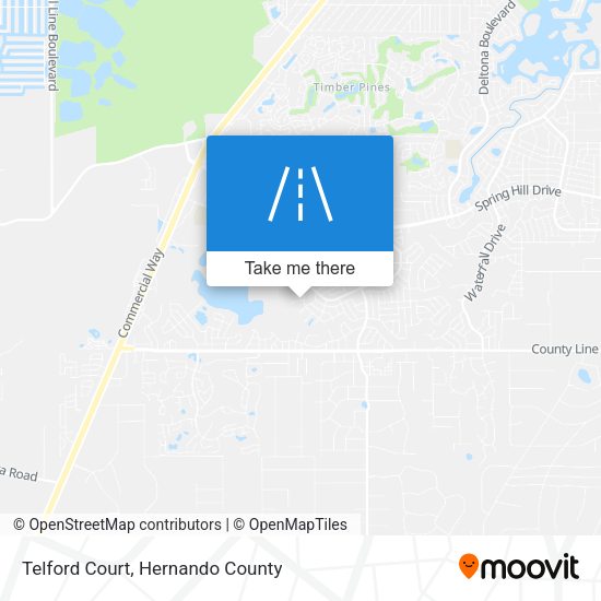 Telford Court map